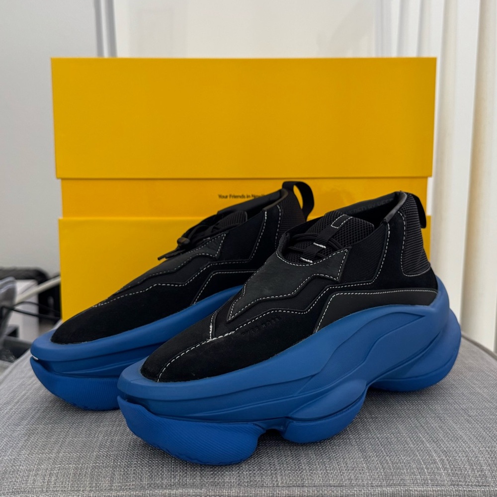 Pyer Moss The Sculpt Sneakers in Blue, 37.5 Size, Men’s 6, Women’s 8